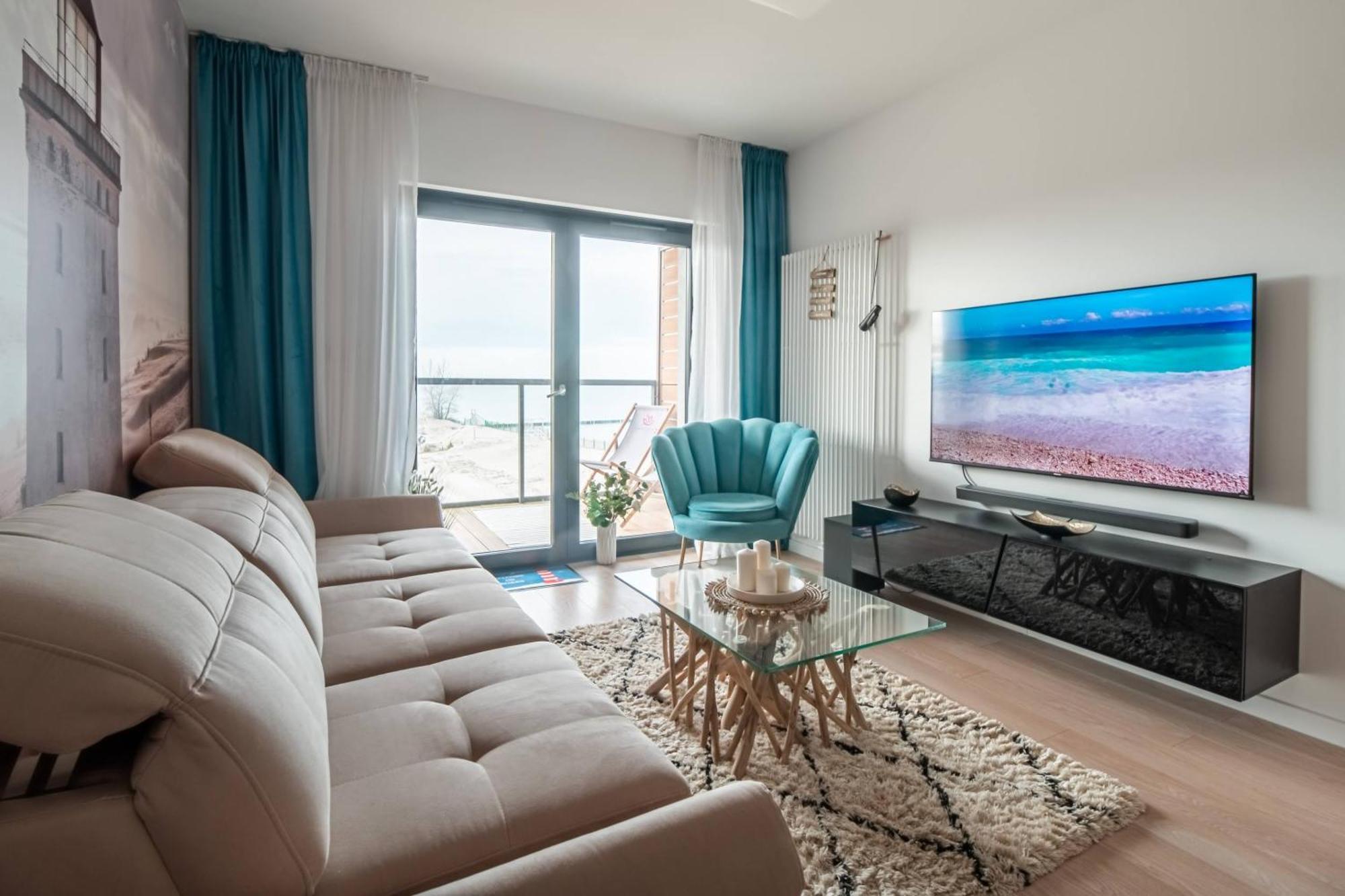 Seaview Plaza Appartement Dziwnów Buitenkant foto